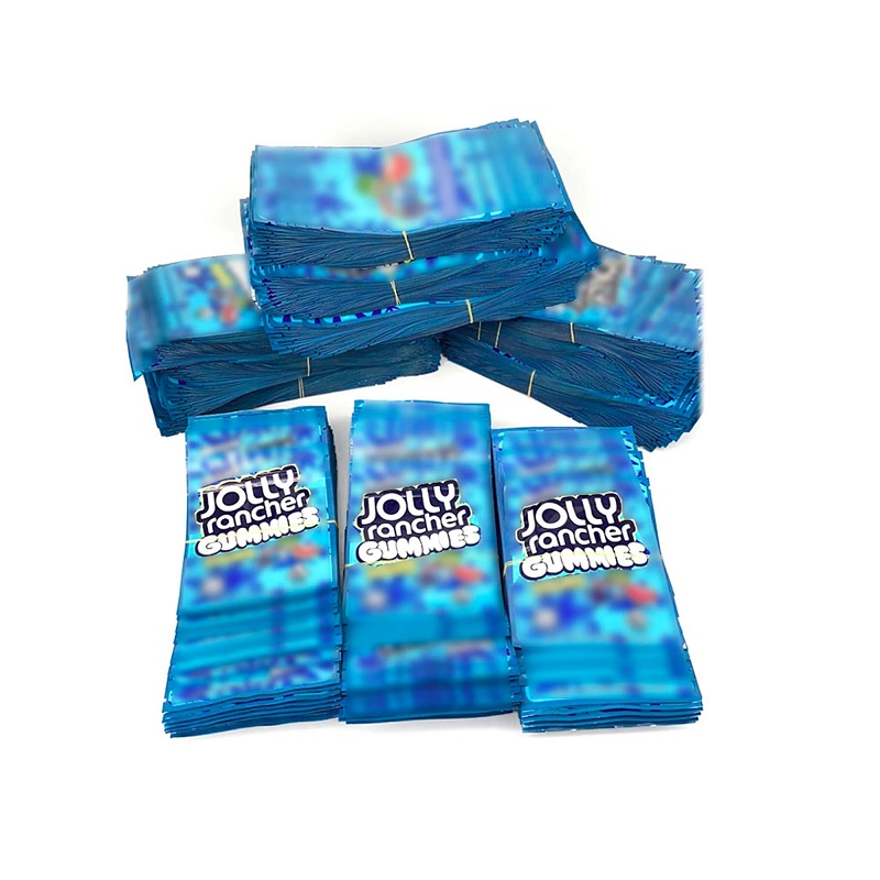 Medicated jolly rancher gummies sour flavors mylar zipper bag with tear notch 600mg plastic packaging bags smell proof ziplock
Medicated jolly rancher gummies sour flavors mylar zipper bag with tear notch 600mg plastic packaging bags smell proof ziplock