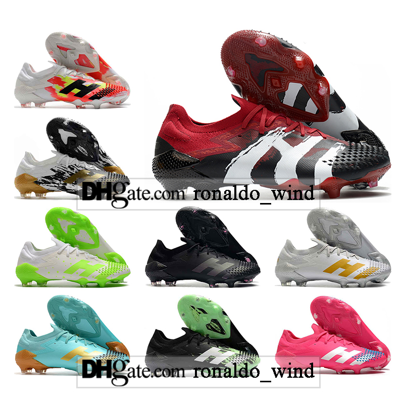 GIFT BAG Mens Low Ankle Football Boots PP Predator Mutator 20.1 FG Cleats Outdoor POGBA AG Human Race Soccer Shoes, Black
GIFT BAG Mens Low Ankle Football Boots PP Predator Mutator 20.1 FG Cleats Outdoor POGBA AG Human Race Soccer Shoes, Black