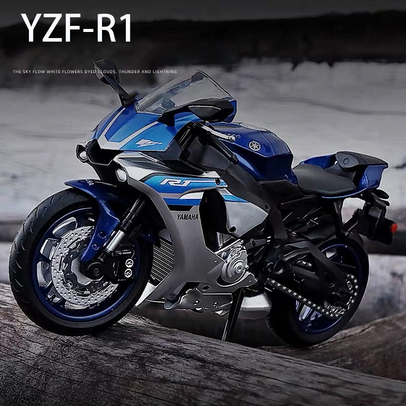 1/12 Alloy Yamaha YZFR1 Die Cast Motorcycle Model Toy Vehicle Collection Autobike Shork-Absorber Off Road Autocycle Toys Car
1/12 Alloy Yamaha YZFR1 Die Cast Motorcycle Model Toy Vehicle Collection Autobike Shork-Absorber Off Road Autocycle Toys Car