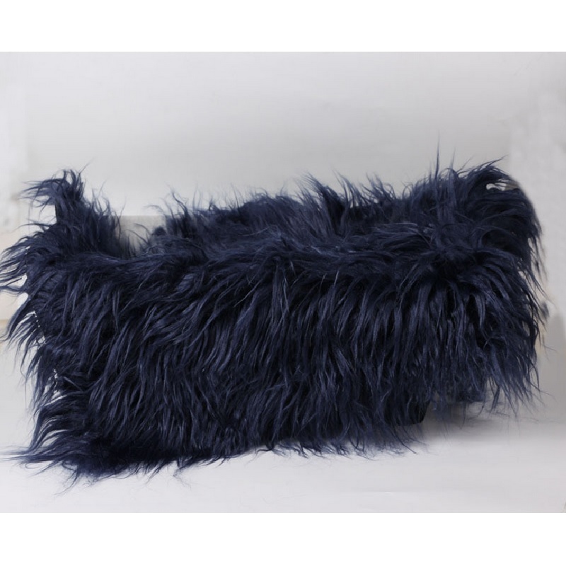 50*60CM Newborn Receiving Blanket Premature Photography Props Mat Fur Baby Sleeping Carpet Cute Infant Swaddling Towel Crawl Pad 210413bj