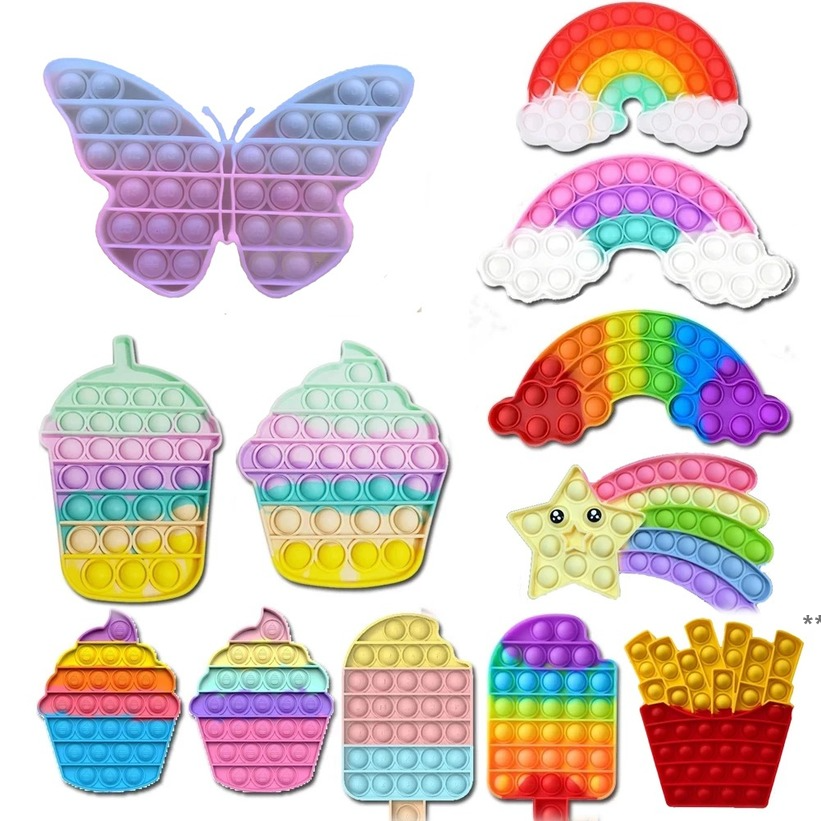 Butterfly Color Change Adult Kid Push Bubble Fidget Toys Sensory Autism Special Needs Stress Reliever NHD8571
Butterfly Color Change Adult Kid Push Bubble Fidget Toys Sensory Autism Special Needs Stress Reliever NHD8571