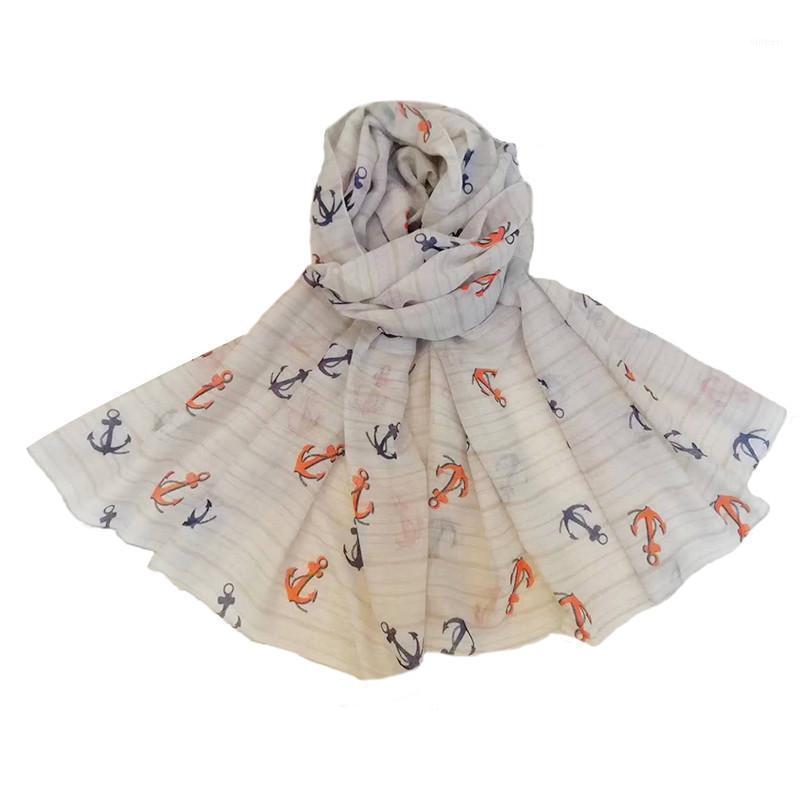 Scarves 2021 Korea Cotton Scarf Anchor Print Shawl Fashion Women Soft Wrap Foulard Ladies Hijab, Blue;gray
Scarves 2021 Korea Cotton Scarf Anchor Print Shawl Fashion Women Soft Wrap Foulard Ladies Hijab, Blue;gray