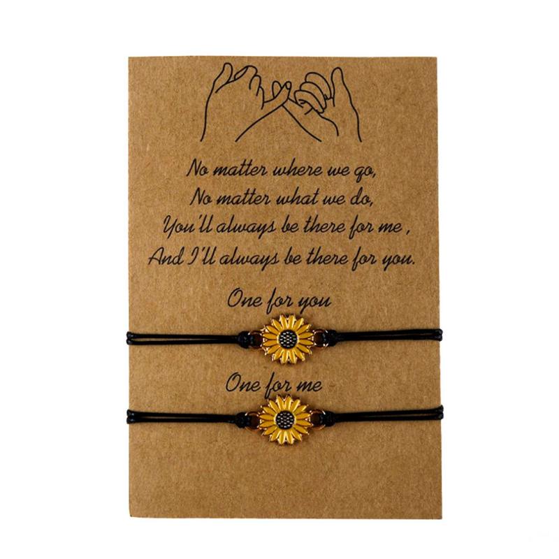 Charm Bracelets 2022 Gold Sunflower Bracelet Fashion Trendy Rope Chain Floral For Women Summer Gift Simple Sense Jewelry, Golden;silver
Charm Bracelets 2022 Gold Sunflower Bracelet Fashion Trendy Rope Chain Floral For Women Summer Gift Simple Sense Jewelry, Golden;silver