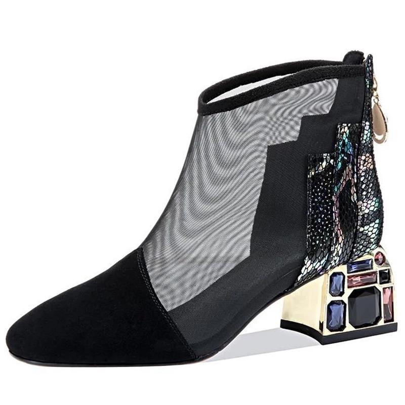 Mesh Female Sandals Sexy Woman Casual Pumps Summer Women High Heels Mid Heel Rhinestone Ponited-toe Shoe Ladies Party Dress Shoes, Black
Mesh Female Sandals Sexy Woman Casual Pumps Summer Women High Heels Mid Heel Rhinestone Ponited-toe Shoe Ladies Party Dress Shoes, Black