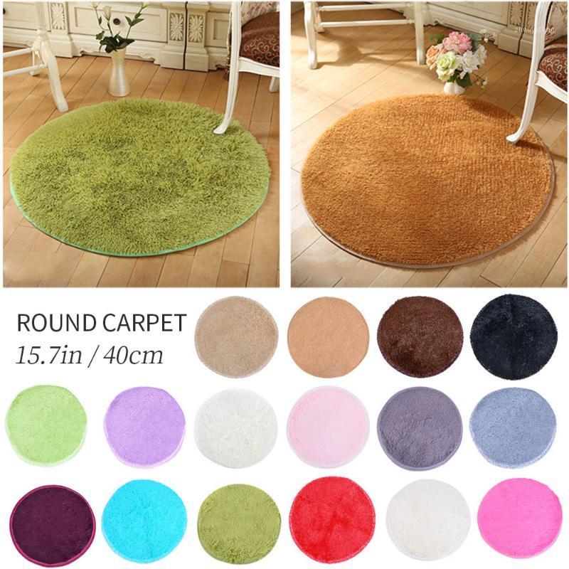 Carpets Round Carpet Anti-slip Bedroom Chair Cushion Yoga Mat Floor Door For Living Room Kids Play Cover 40cm
Carpets Round Carpet Anti-slip Bedroom Chair Cushion Yoga Mat Floor Door For Living Room Kids Play Cover 40cm