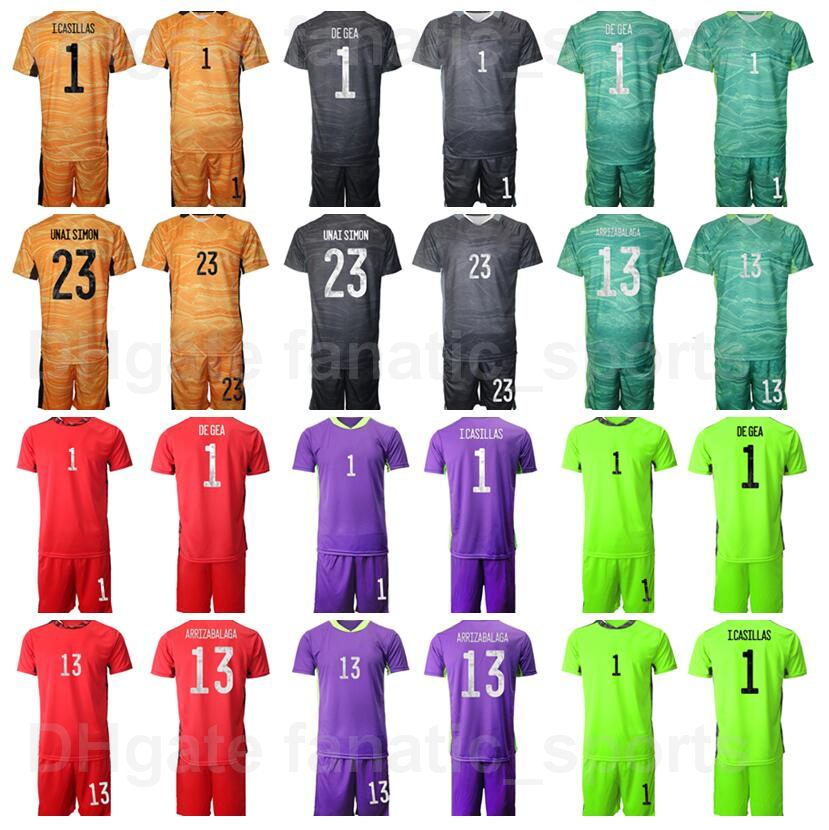 National Team Soccer Goalie 13 Kepa Arrizabalaga Jersey Set GK Goalkeeper 1 Iker Casillas 23 Unai Simon 23 Pepe Reina 1 David de Gea Football Shirt Kits Men XiBanYa, Red
National Team Soccer Goalie 13 Kepa Arrizabalaga Jersey Set GK Goalkeeper 1 Iker Casillas 23 Unai Simon 23 Pepe Reina 1 David de Gea Football Shirt Kits Men XiBanYa, Red