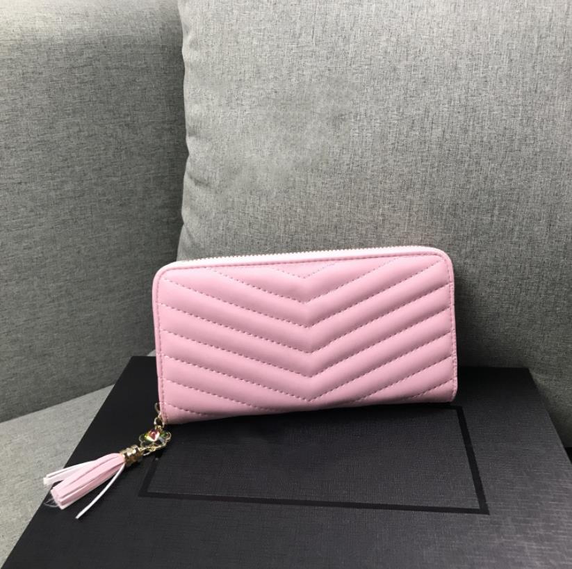 2022 Woman Wallets Fashion Women Card Holders Purse High Quality Classic Wallet Multi-function Multi-card Letter Pattern Hand Bag with Box, Y#13
2022 Woman Wallets Fashion Women Card Holders Purse High Quality Classic Wallet Multi-function Multi-card Letter Pattern Hand Bag with Box, Y#13