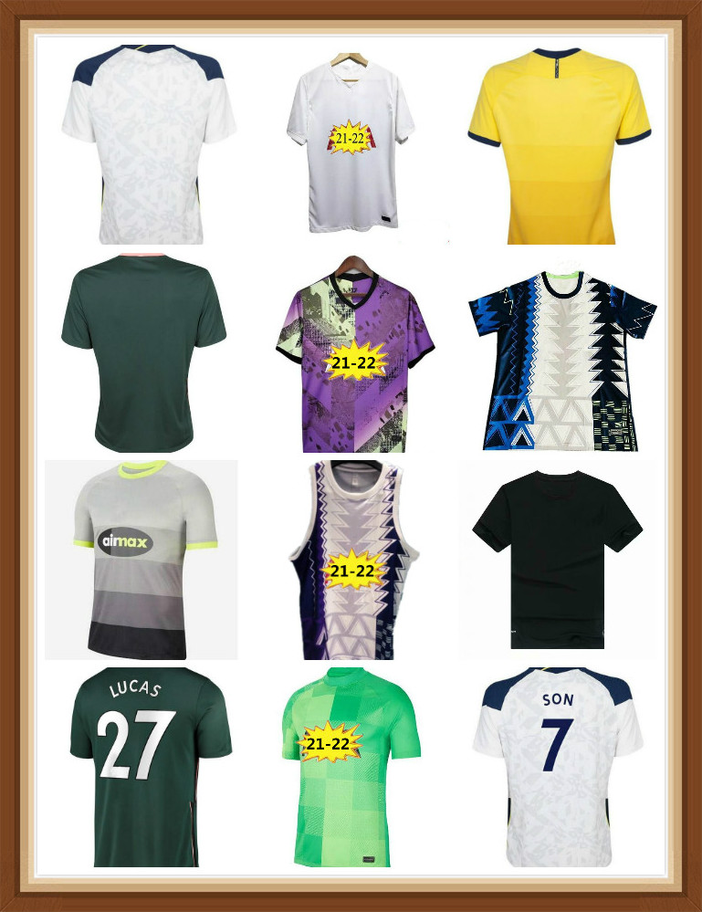 21 22 KANE SON BERGWIJN NDOMBELE home Soccer Jerseys 2021 4th LUCAS DELE jersey Football shirt LO CELSO BALE adult, Black;yellow
21 22 KANE SON BERGWIJN NDOMBELE home Soccer Jerseys 2021 4th LUCAS DELE jersey Football shirt LO CELSO BALE adult, Black;yellow