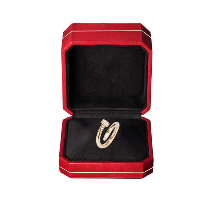 Women Mens Nail Ring Band Diamonds Designer Luxury Rings Jewelry Couple Lover Finger Circle Gift Never Fade Not Allergic with Box
Women Mens Nail Ring Band Diamonds Designer Luxury Rings Jewelry Couple Lover Finger Circle Gift Never Fade Not Allergic with Box