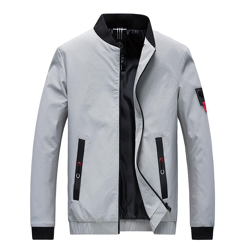 Men's Jackets Spring Autumn Mens Jacket Stand Collar Windbreaker Male Blue Baseball Casual Thin High Quality Size -4XL, Black
Men's Jackets Spring Autumn Mens Jacket Stand Collar Windbreaker Male Blue Baseball Casual Thin High Quality Size -4XL, Black
