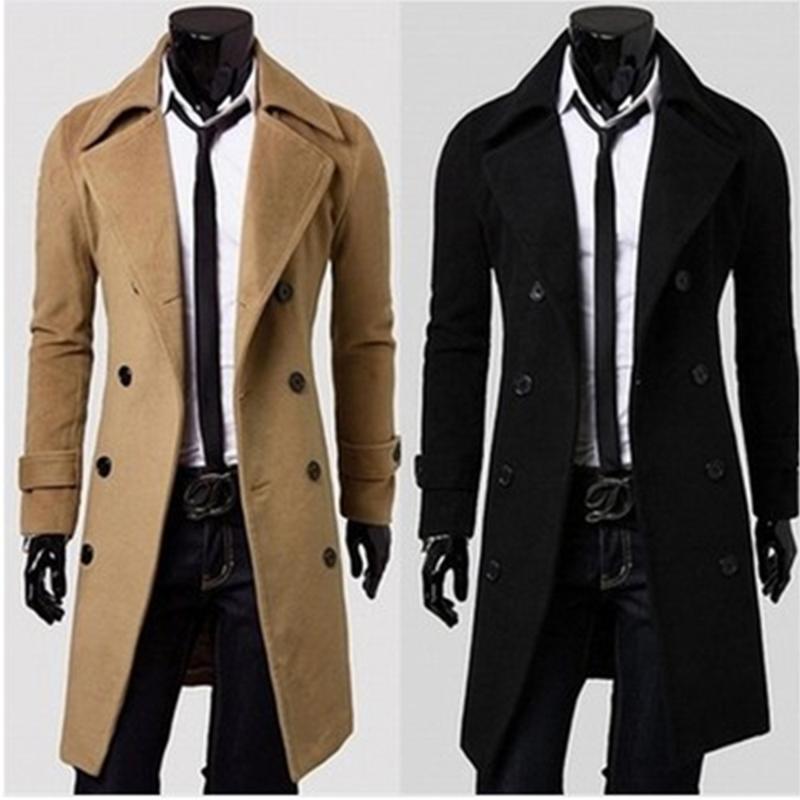 Men's Trench Coats Fashion Woolen Windbreaker Designer Jacket For Men Autumn And Winter Outwear Double Breasted Luxury Long Coat, Black
Men's Trench Coats Fashion Woolen Windbreaker Designer Jacket For Men Autumn And Winter Outwear Double Breasted Luxury Long Coat, Black