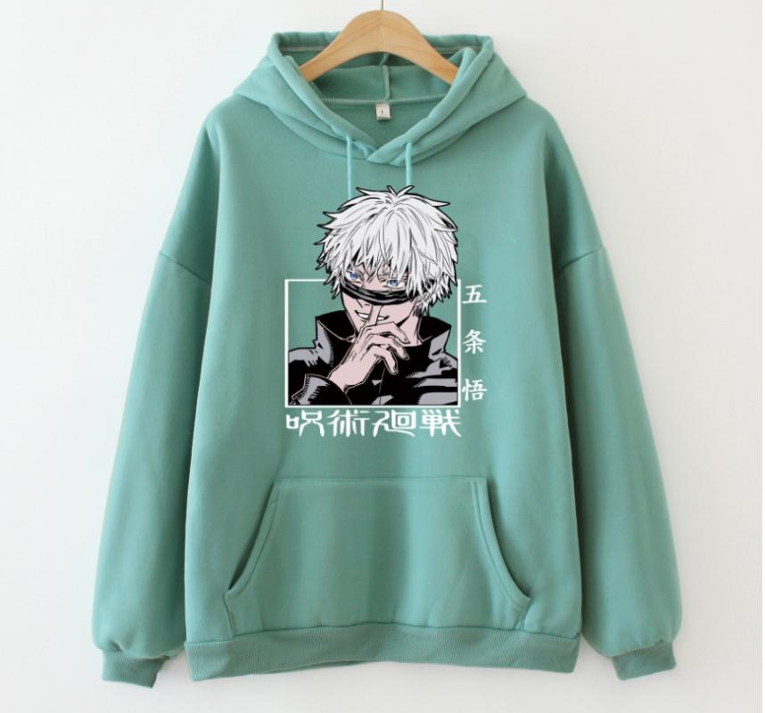 Men's Hoodies & Sweatshirts Jujutsu Kaisen Pullovers Tops Long Sleeves Anime Hoodie Fruit Green, Color1
Men's Hoodies & Sweatshirts Jujutsu Kaisen Pullovers Tops Long Sleeves Anime Hoodie Fruit Green, Color1