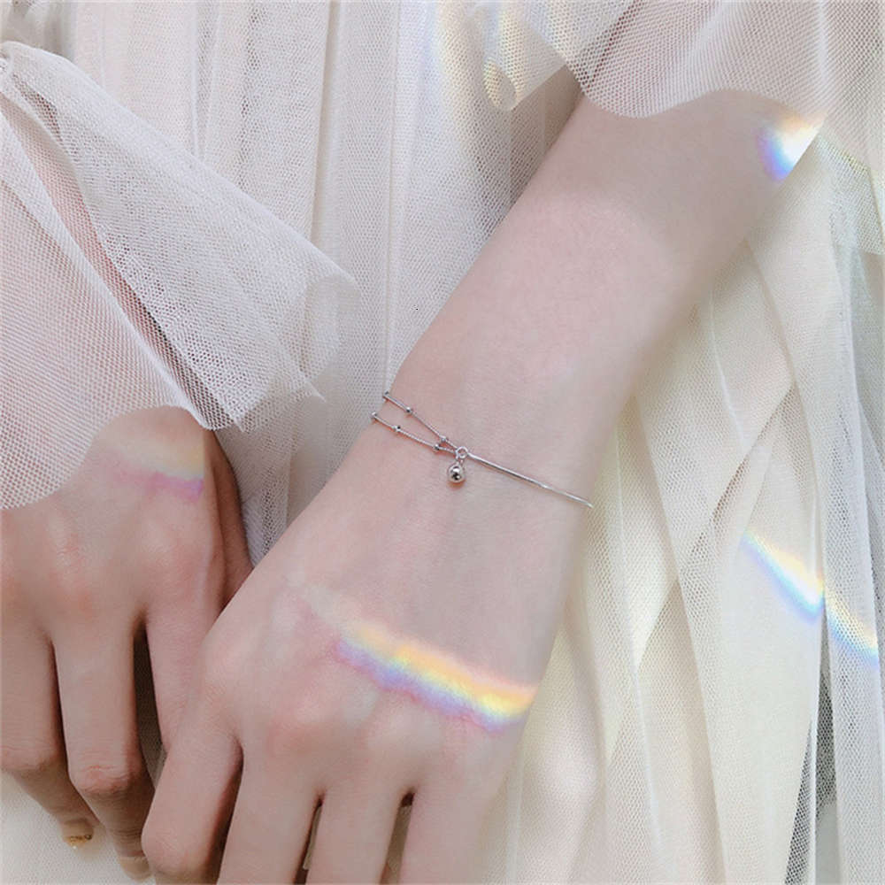 Hand catenary Simple style asymmetric transfer double layer Bracelet women's Japan and South Korea simple temperament round bead bracelet student, Black
Hand catenary Simple style asymmetric transfer double layer Bracelet women's Japan and South Korea simple temperament round bead bracelet student, Black