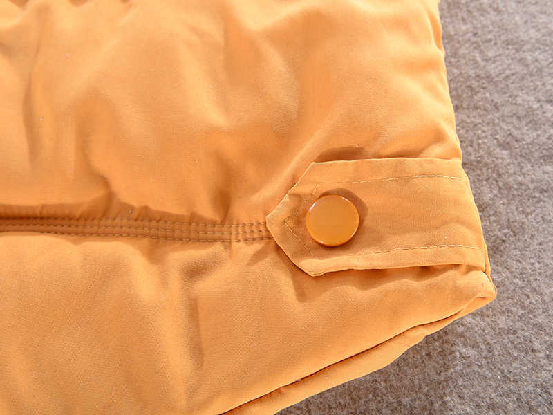 Plus Size 6XL Autumn Woman Winter Warm Down Vests Female Oversized Thick Women Removable Hooded Waistcoat 210819