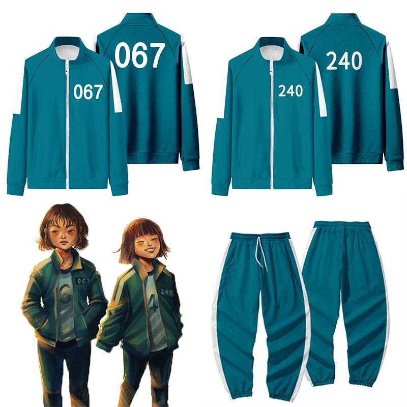 women's hoodies & sweatshirts squid game merch sportswear hoodie casual 067 456 240 zipper women jacket winter cotton fleece sweatshirt, Black
women's hoodies & sweatshirts squid game merch sportswear hoodie casual 067 456 240 zipper women jacket winter cotton fleece sweatshirt, Black