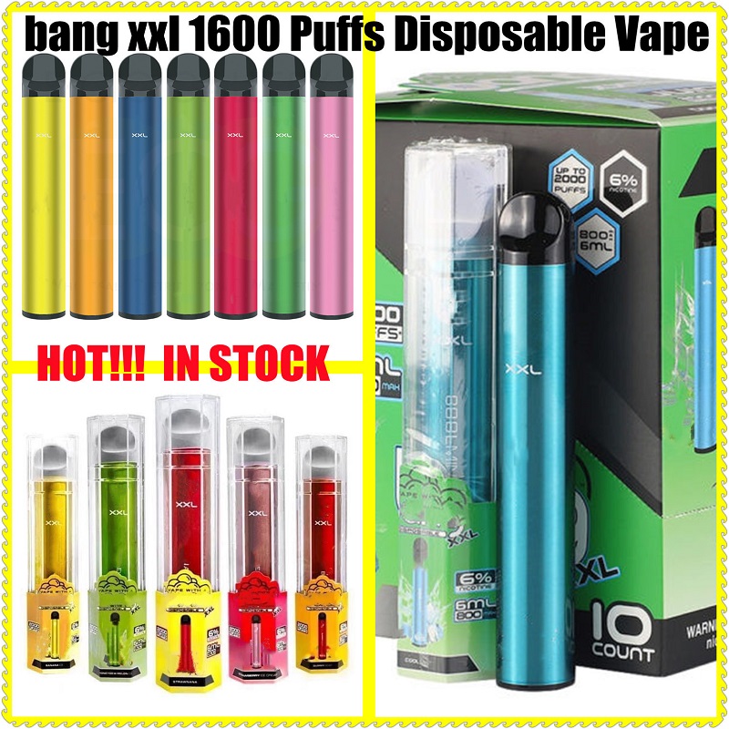 bang XXL Disposable Vapes Cigarettes Pen Device 800mAh Batterys 6ml Pods pre-filled Vapors 2000 Puffs xxtra vaoe kit Vs puff bar Max
bang XXL Disposable Vapes Cigarettes Pen Device 800mAh Batterys 6ml Pods pre-filled Vapors 2000 Puffs xxtra vaoe kit Vs puff bar Max