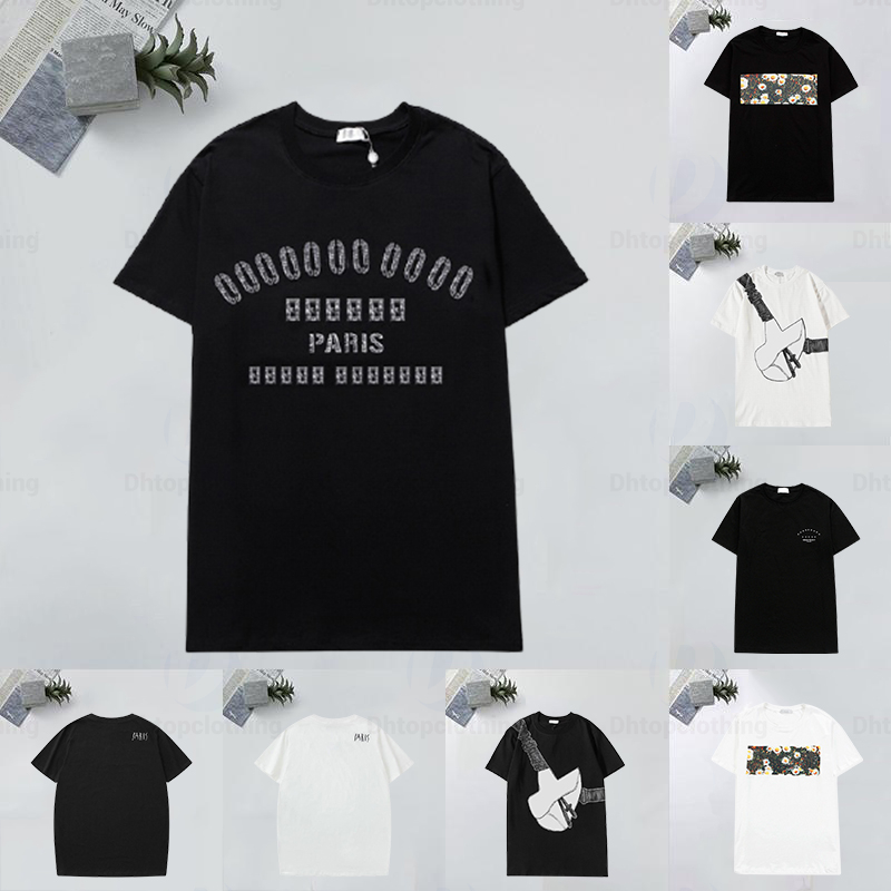 Summer T shirts High Quanlity Loose Tees Designers T-Shirt Men Women Short Sleeve Casual T-Shirts
Summer T shirts High Quanlity Loose Tees Designers T-Shirt Men Women Short Sleeve Casual T-Shirts