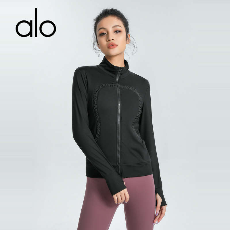 Alo Yoga Coat Women Sports Running Top Zipper Slim Fitted Long Sleeve Fitness Clothes Girl New Fashion Gym Blue Black Grey Jacket Coat
Alo Yoga Coat Women Sports Running Top Zipper Slim Fitted Long Sleeve Fitness Clothes Girl New Fashion Gym Blue Black Grey Jacket Coat