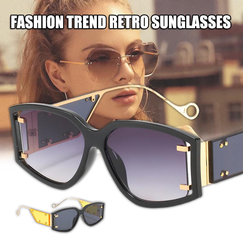 Sunglasses Vintage Trendy Glasses With Color Lens Creative Retro Fashion Thick Frame For Women Men LL@17
Sunglasses Vintage Trendy Glasses With Color Lens Creative Retro Fashion Thick Frame For Women Men LL@17