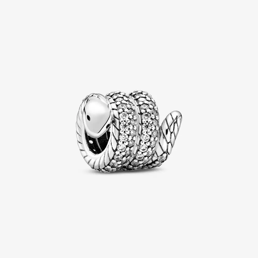 New Arrival 100% 925 Sterling Silver Sparkling Wrapped Snake Charm Fit Original European Charm Bracelet Fashion Jewelry Accessories, Bronze;silver
New Arrival 100% 925 Sterling Silver Sparkling Wrapped Snake Charm Fit Original European Charm Bracelet Fashion Jewelry Accessories, Bronze;silver