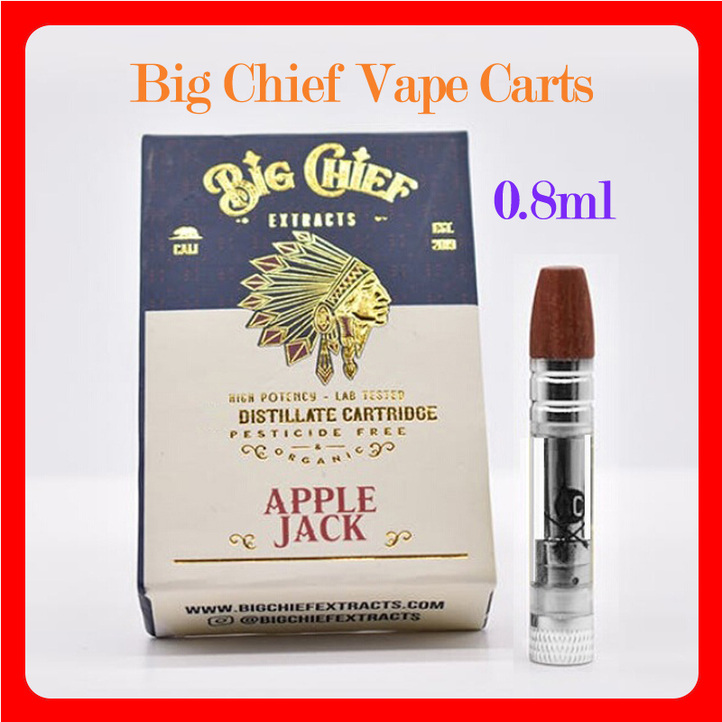 Big Chief Vape Cartridge Pen Cart With Packaging Wood Tip 0.8ML Tank Thick Oil Ceramic Coil 510 Battery Vaporizer Atomizer In Stock
Big Chief Vape Cartridge Pen Cart With Packaging Wood Tip 0.8ML Tank Thick Oil Ceramic Coil 510 Battery Vaporizer Atomizer In Stock