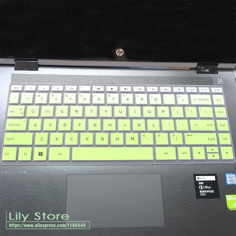 Keyboard Covers 2021 15.6 Inch Laptop Silicone Protector Skin Cover For Spectre X360 15 (2021)
