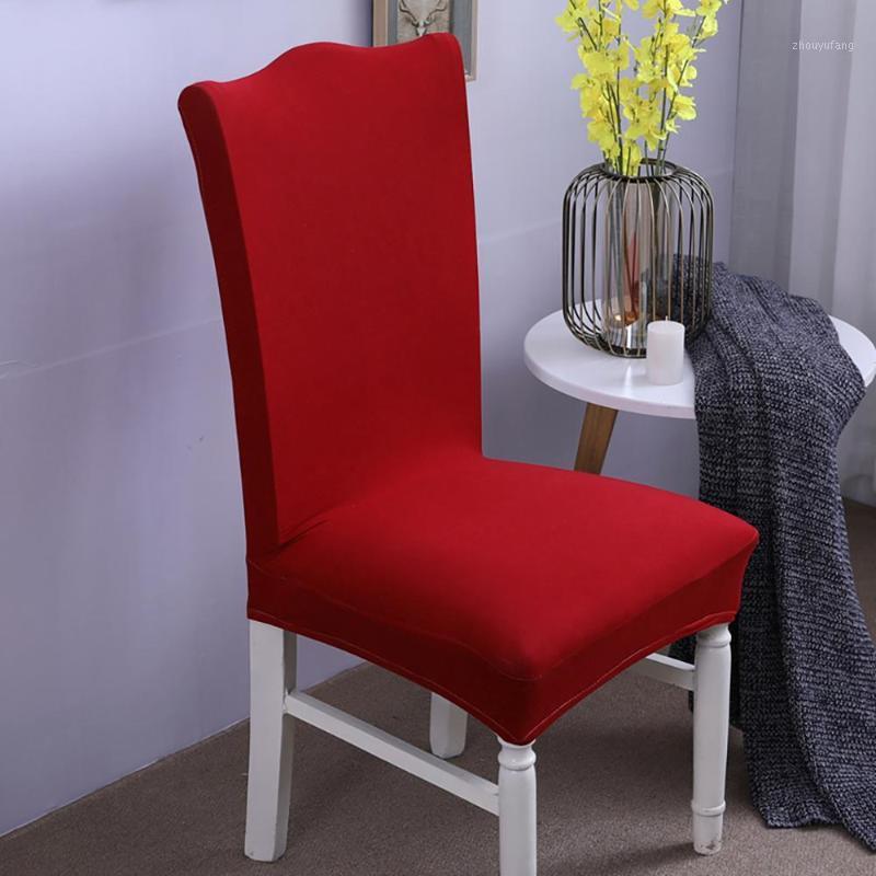Chair Covers Elastic Spandex Cover Stretch For Dining Room Chairs Kitchen Slipcover Pure Color Removable Anti-dirty Seat Case
Chair Covers Elastic Spandex Cover Stretch For Dining Room Chairs Kitchen Slipcover Pure Color Removable Anti-dirty Seat Case