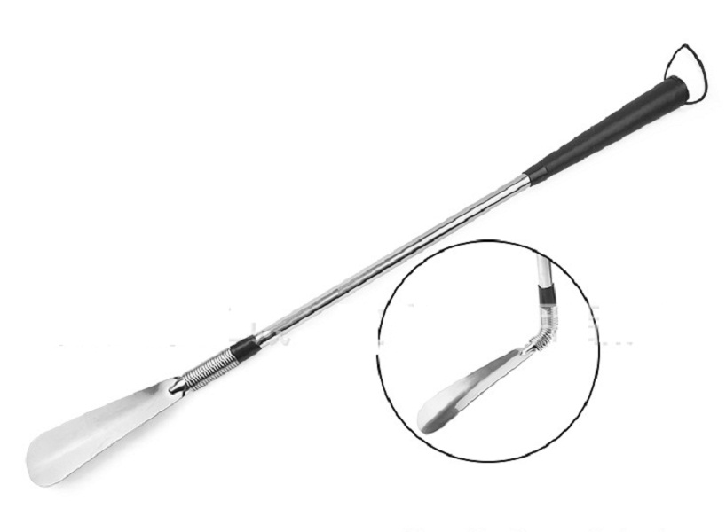 Retractable Shoehorn Shoe Horn Stainless Steel Long Handle Durable Shoe Accessory Lifter Shoes Spoon, White;pink
Retractable Shoehorn Shoe Horn Stainless Steel Long Handle Durable Shoe Accessory Lifter Shoes Spoon, White;pink