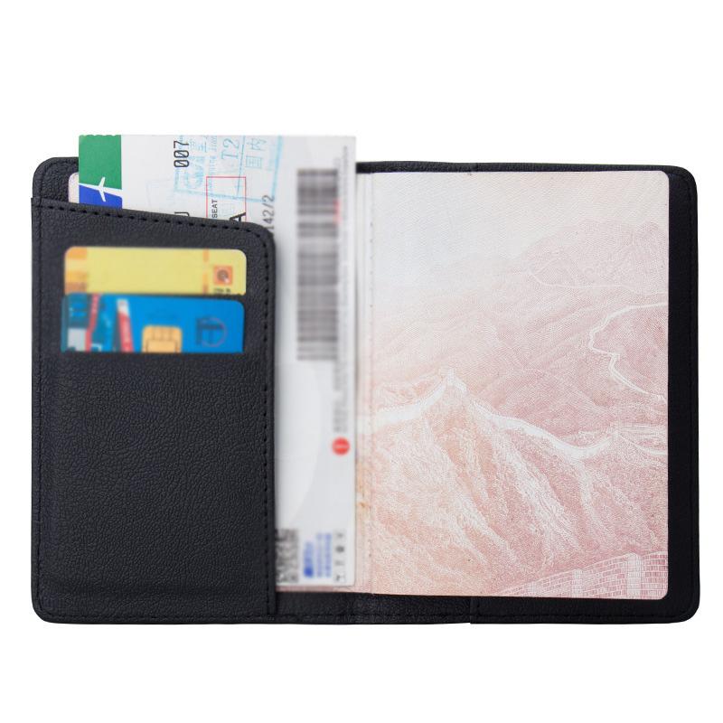 Card Holders Dedicated Nice Travel Passport Case ID Cover Holder Protector Organizer Solid Color Ticket Pouch Bag
