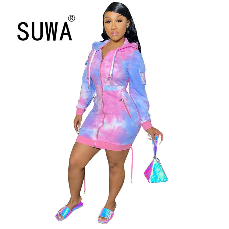 Womens Sweaters Recommend Style Tie Dye Dress Long Sleeve Hoodies Sweatshirt Top Mini Bodycon Dresses Woman Party Night 210525, Yellow
Womens Sweaters Recommend Style Tie Dye Dress Long Sleeve Hoodies Sweatshirt Top Mini Bodycon Dresses Woman Party Night 210525, Yellow