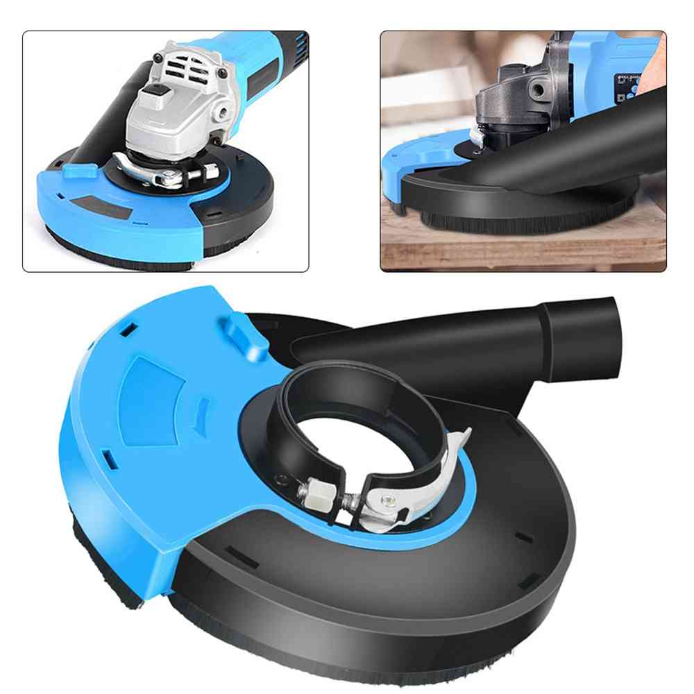 5/7 Inch Universal Angle Mill Dust Cover Dust Aspiration Shroud Adjustable Surface Grinding Dust Cover Tools Hand Angle Grinder