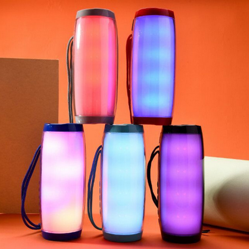 TG157 colorful bluetooth speaker outdoor home portable colorful lights card creative gift audio
TG157 colorful bluetooth speaker outdoor home portable colorful lights card creative gift audio