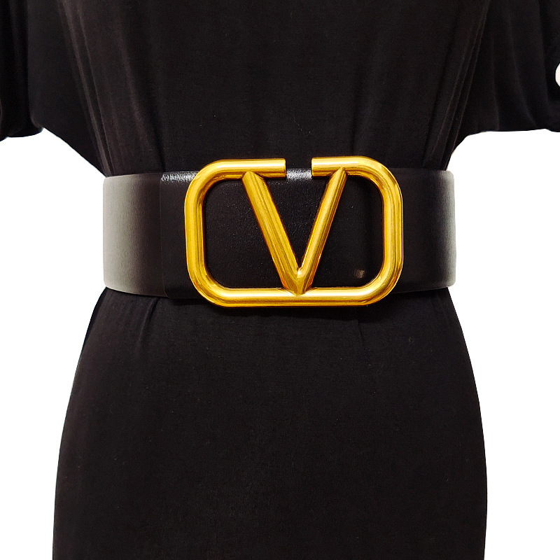 Belts Enron cinto de couro feminino da moda, 7cm largura, uso frente e verso, cintura vaca casual, jeans estiloso, alta L3A5, Black
Belts Enron cinto de couro feminino da moda, 7cm largura, uso frente e verso, cintura vaca casual, jeans estiloso, alta L3A5, Black
