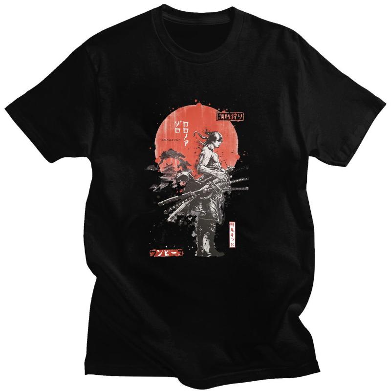 Men's T-Shirts Unisex Streetwear T-shirt One Piece Samurai Roronoa Zoro Cool Anime Tshirt Short Sleeve Men Black Casual Style Tops
Men's T-Shirts Unisex Streetwear T-shirt One Piece Samurai Roronoa Zoro Cool Anime Tshirt Short Sleeve Men Black Casual Style Tops