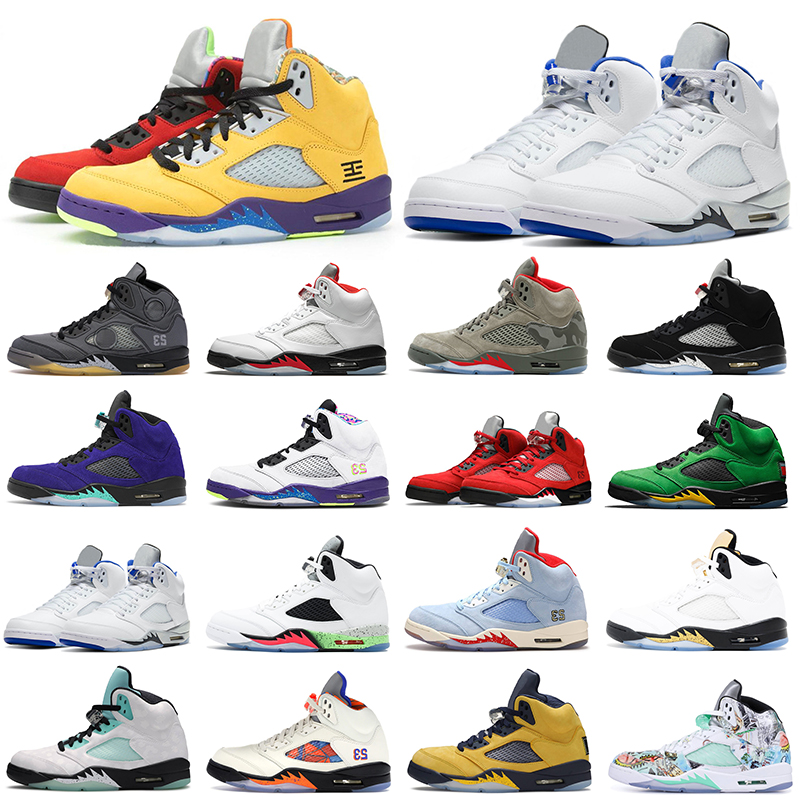 Jumpman 5s men Basketball Shoes 5 Raging Bull 2021 What The Stealth 2.0 retro women mens trainers sports sneakers size 36-47
Jumpman 5s men Basketball Shoes 5 Raging Bull 2021 What The Stealth 2.0 retro women mens trainers sports sneakers size 36-47