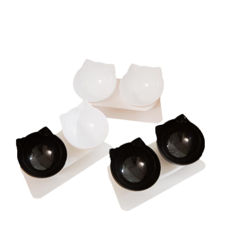 Cat Bowls & Feeders Non-Slip Double Food Bowl With 15° Slant Support Cute Cat-Shaped Cervical Protection
Cat Bowls & Feeders Non-Slip Double Food Bowl With 15° Slant Support Cute Cat-Shaped Cervical Protection