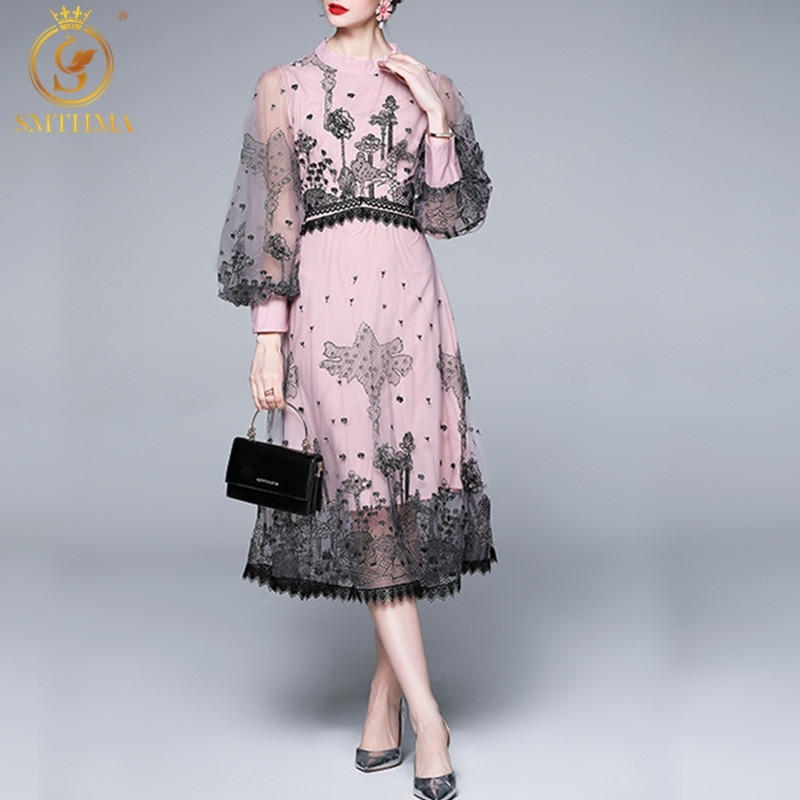 Spring Women Sexy Mesh Embroidery Dress Fashion Female Lantern Sleeve Temperament Vestidos 210520, Photo color
Spring Women Sexy Mesh Embroidery Dress Fashion Female Lantern Sleeve Temperament Vestidos 210520, Photo color