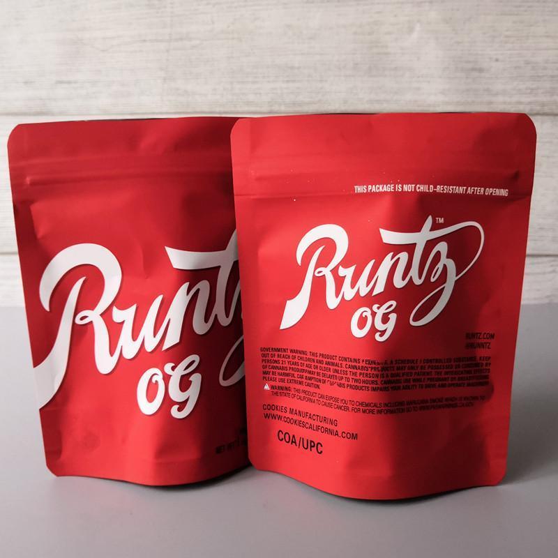 3.5g Packaging Mylar Bag Ziplock Reseable Stand Up Pouch Childproof Runtz Bags for Dry Herb Nut Chip Zipper Edible Baggies
3.5g Packaging Mylar Bag Ziplock Reseable Stand Up Pouch Childproof Runtz Bags for Dry Herb Nut Chip Zipper Edible Baggies