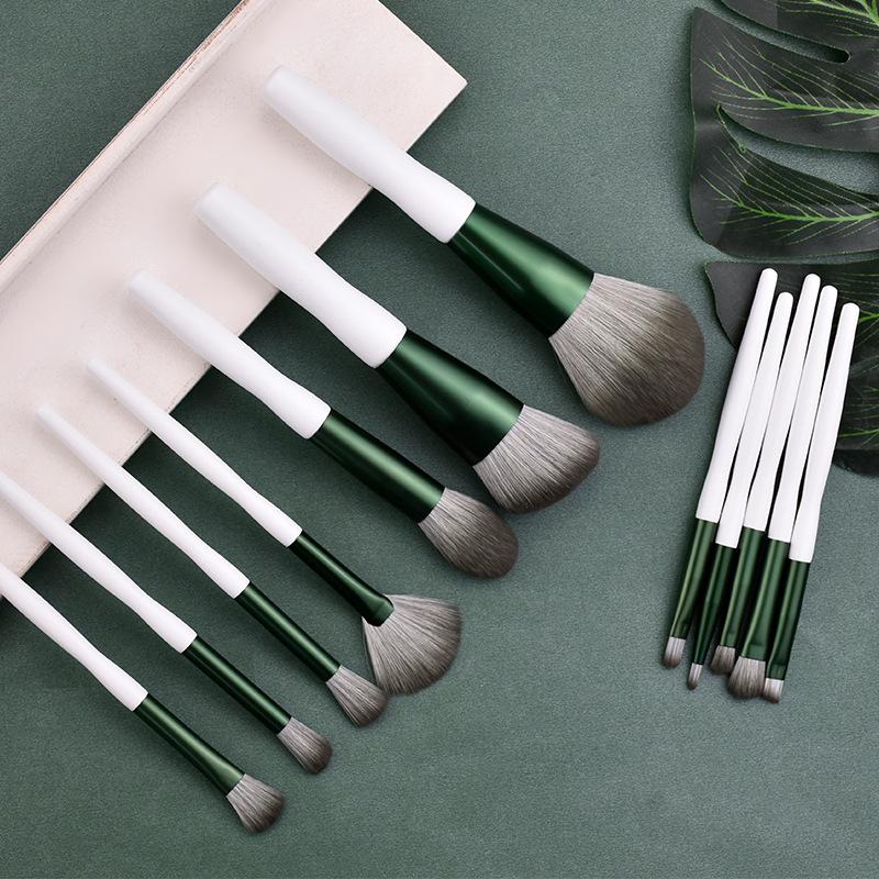Makeup Brushes 12Pcs Brush Beauty Tool Loose Powder Eye Shadow Eyebrow Foundation Blush Mixed Cosmetics Super Soft Make Up