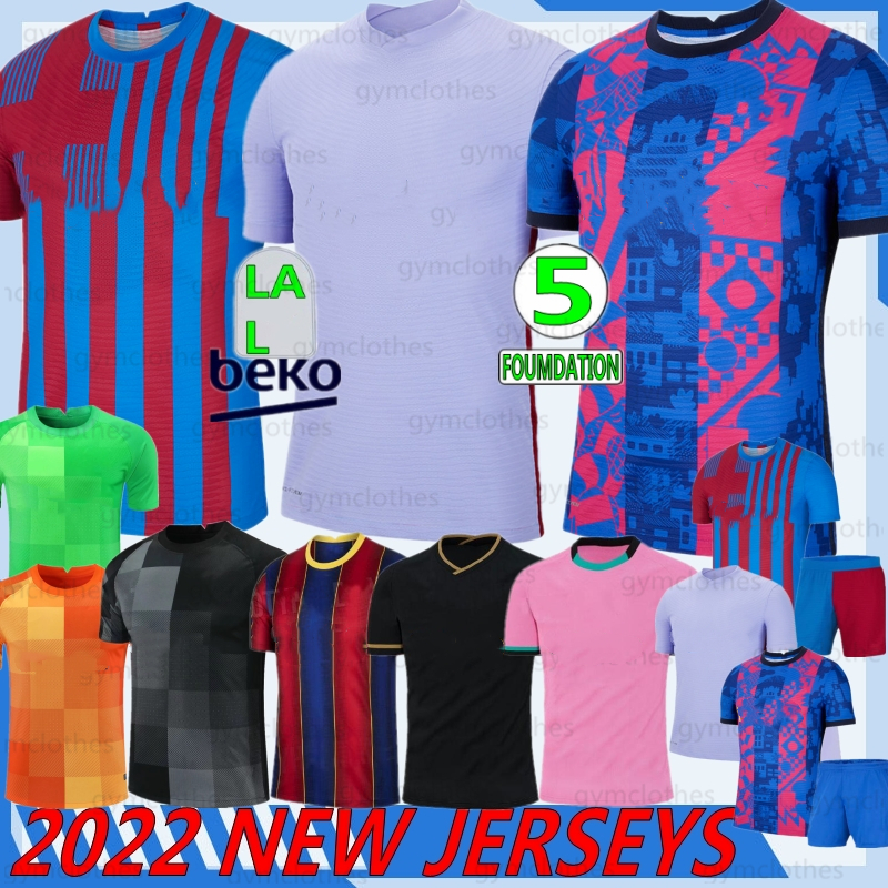 Thai 21/22 MESSI ANSU FATI Soccer Jerseys 7 GRIEZMANN MEMPHIS BRAITHWAITE F. DE JONG COUTINHO KUN AGUERO S. ROBERTO Men+Kids kits Football jersey Shirt Uniforms, Basa
Thai 21/22 MESSI ANSU FATI Soccer Jerseys 7 GRIEZMANN MEMPHIS BRAITHWAITE F. DE JONG COUTINHO KUN AGUERO S. ROBERTO Men+Kids kits Football jersey Shirt Uniforms, Basa