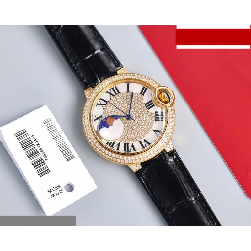 Wristwatches Balloon Series Full Diamond Quartz Movement Ladies Blue Watch Black Pink Leather Strap Sapphire Crystal, White
Wristwatches Balloon Series Full Diamond Quartz Movement Ladies Blue Watch Black Pink Leather Strap Sapphire Crystal, White