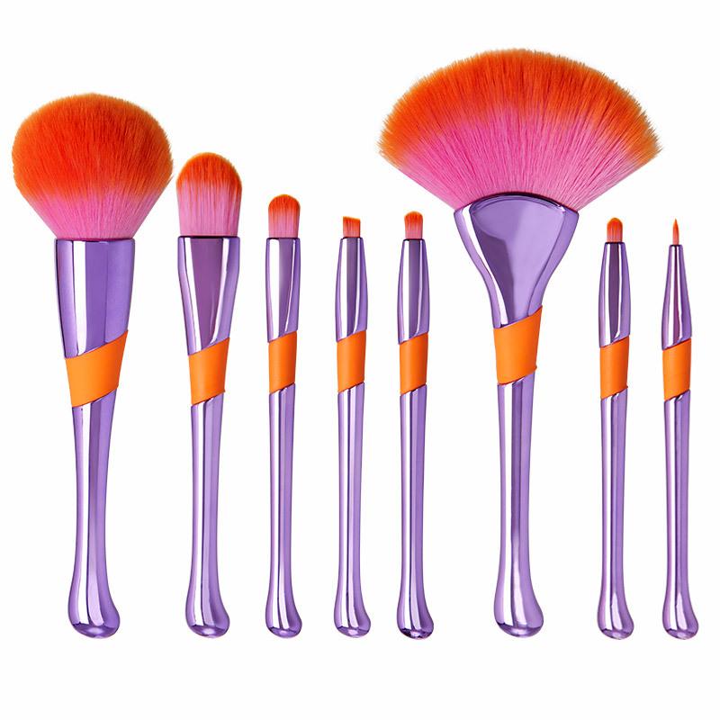 Makeup Brushes Set Eye Shadow Brush Blending Blush Lip Powder Eyeliner 8pcs Cosmestic Make Up Tools