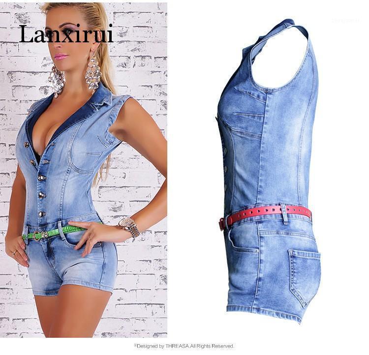 Women' Jumpsuits & Rompers Womens Sexy Denim Sleeveless Summer Jeans Fashion Cowboy Slim Single Breasted, As the picture
Women' Jumpsuits & Rompers Womens Sexy Denim Sleeveless Summer Jeans Fashion Cowboy Slim Single Breasted, As the picture