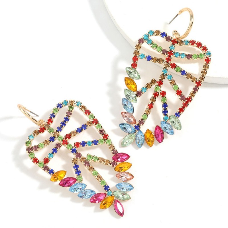 Trendy Shiny Glass Leaf Dangle Earring for Women Luxury Hollow Leaves Crystal Statement Earring Party Jewelry
Trendy Shiny Glass Leaf Dangle Earring for Women Luxury Hollow Leaves Crystal Statement Earring Party Jewelry