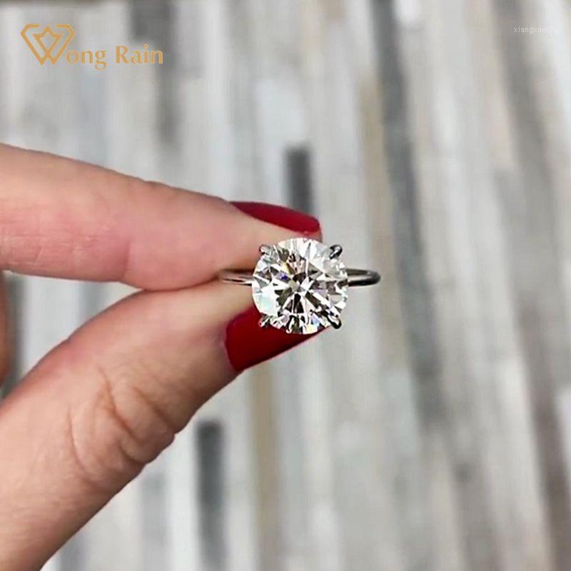 Cluster Rings Wong Rain 925 Sterling Silver Round Cut Created Moissanite Diamonds Gemstone Wedding Engagement Romantic Fine Jewelry, Golden;silver
Cluster Rings Wong Rain 925 Sterling Silver Round Cut Created Moissanite Diamonds Gemstone Wedding Engagement Romantic Fine Jewelry, Golden;silver