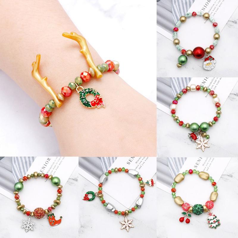 Charm Bracelets Fashion Party Gift Personality Female Jewelry Xmas Merry Christmas Bracelet Santa Claus, Golden;silver
Charm Bracelets Fashion Party Gift Personality Female Jewelry Xmas Merry Christmas Bracelet Santa Claus, Golden;silver