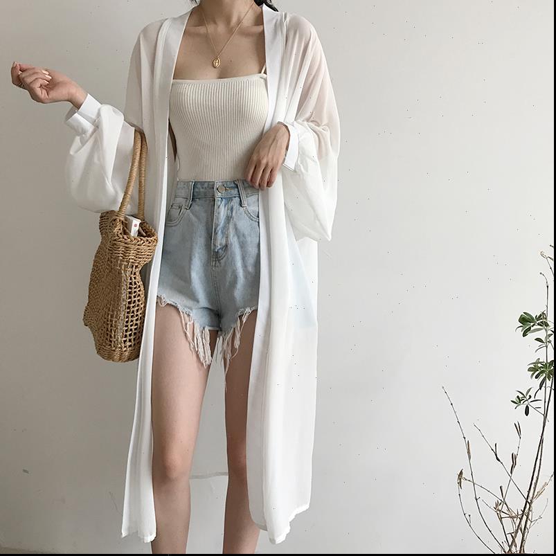 Chiffon Cardigan Kimono Beach Summer Women Blouses Long Sleeve White Plus Size Vintage Clothes Blusas Mujer De Moda
Chiffon Cardigan Kimono Beach Summer Women Blouses Long Sleeve White Plus Size Vintage Clothes Blusas Mujer De Moda