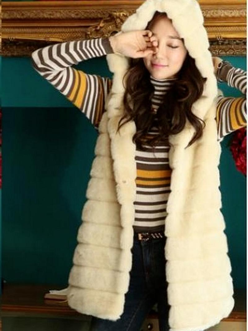 Women's Fur & Faux Elegant 2021 Oversized Hooded Coat Gilet Women Winter Autumn Sleeveless Jacket White Slim Long Fourrure Femme, Black
Women's Fur & Faux Elegant 2021 Oversized Hooded Coat Gilet Women Winter Autumn Sleeveless Jacket White Slim Long Fourrure Femme, Black