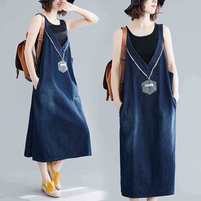 leather dress 210603, Dark blue 
leather dress 210603, Dark blue