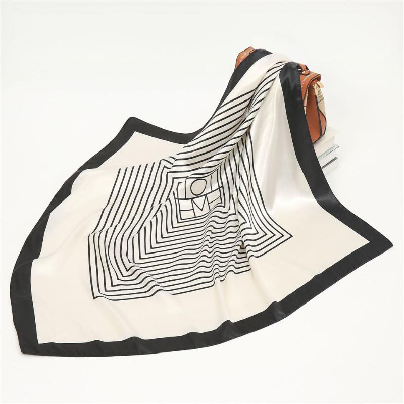 Scarves Luxury Silk Scarf Women Square Shawls Fashion Print Female Large Hijab Lady Head Foulard Bandana Neckerchief 90*90cm
Scarves Luxury Silk Scarf Women Square Shawls Fashion Print Female Large Hijab Lady Head Foulard Bandana Neckerchief 90*90cm